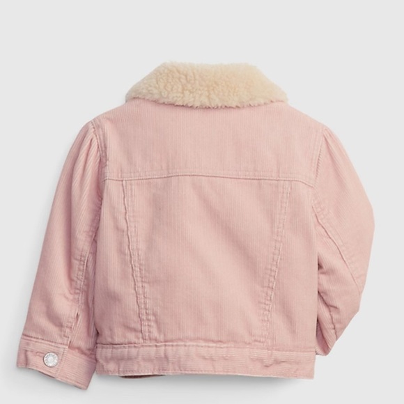 Gap NWTS Sherpa lined pink beige cord jacket
Girls XL, fit women’s XS - Picture 3 of 9